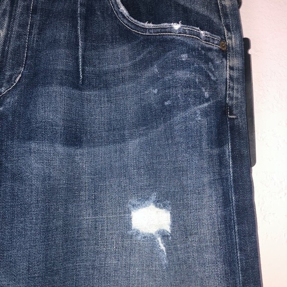 Citizens of Humanity Distressed Palmer Baggy Pant Denim Jeans Size 31 - Picture 3 of 11